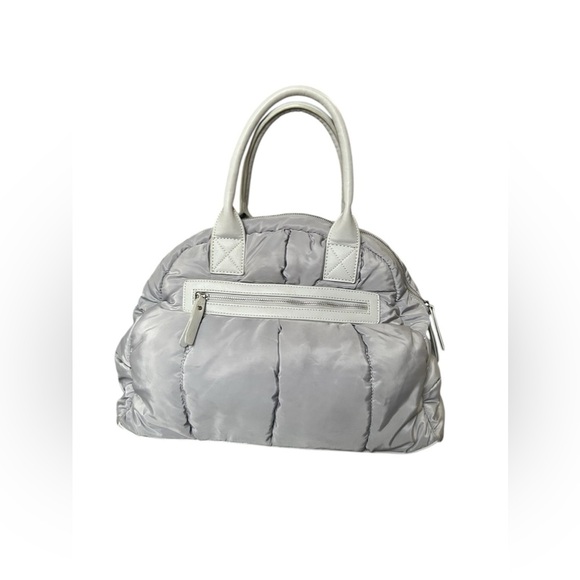 Sol and Selene gray/silver quilted shoulder bag in excellent condition - Picture 3 of 12